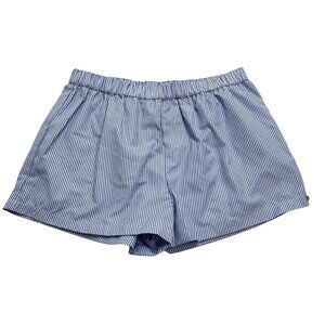 Gooseberry Intimates Le Boyfriend Striped Boxers in Blue